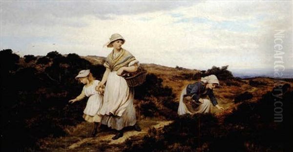 Picking Berries - view 1