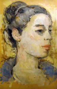 Portrait De Femme by Marceli Slodki