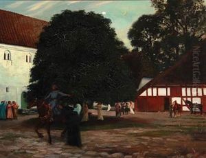 Hr. Oluf Han Rider (the Knight Oluf Is Leaving - Motif From Borglum Monastery From The Danish Folk Song Elverskud) Hr. Oluf Han Rider (the Knight Oluf Is Leaving - Motif From Borglum Monastery From The Danish Folk Song Elverskud)