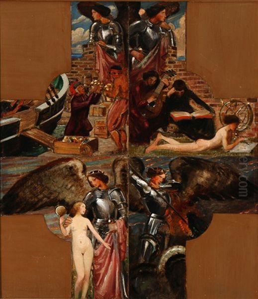 Four Motifs From St. George's Life - view 1