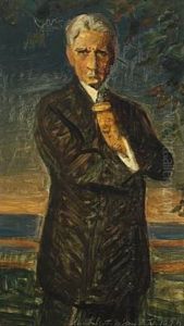 Self-portrait by Harald Slott-Moller