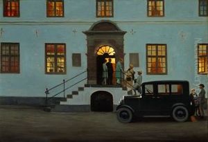 The Guests Are Arriving At Engelholm Manor House