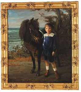 En Dreng Med Sin Pony