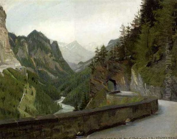 The Finstermunz Pass - view 1