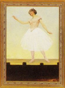 Danserinde, Fru Pria De Plain by Harald Slott-Moller