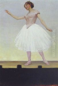 Balletpige (fru Price De Plum) by Harald Slott-Moller