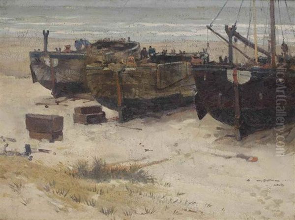Bomschuiten On The Beach, Katwijk - view 1