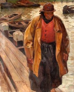 Volendamse Visser by Willy Sluijter