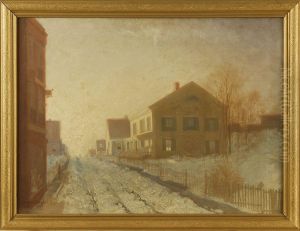 New Bedford Street In Winter