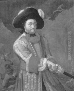 Offizier Nach Der Schlacht (allegorie) by Jacob van der Sluis