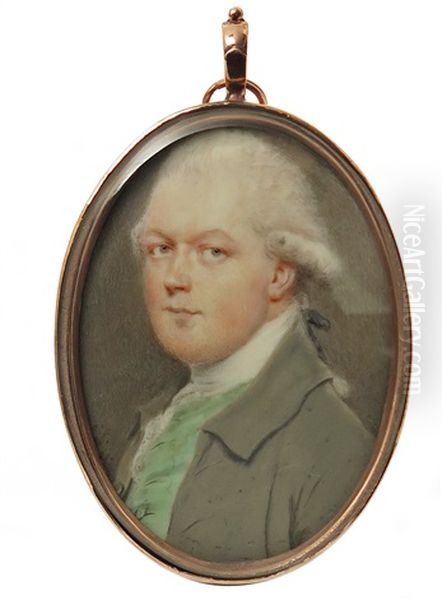 Portrait Miniature Of Baron Crewe - view 1