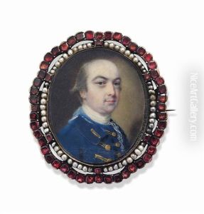 Lord Manners, In Blue Coat With Gold Facings And Buttons by John Smart IV