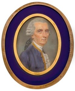 Portrait Miniature Of A Man