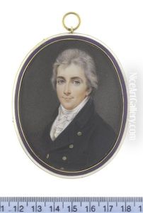 The Hon. Peniston Lamb (1770-1805), Wearing Blue Coat, White Waistcoat, Frilled Chemise, Stock And Tied Cravat, His Hair Lightly Powdered