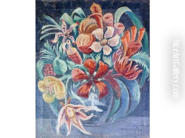 Flowers In A Vase - view 1