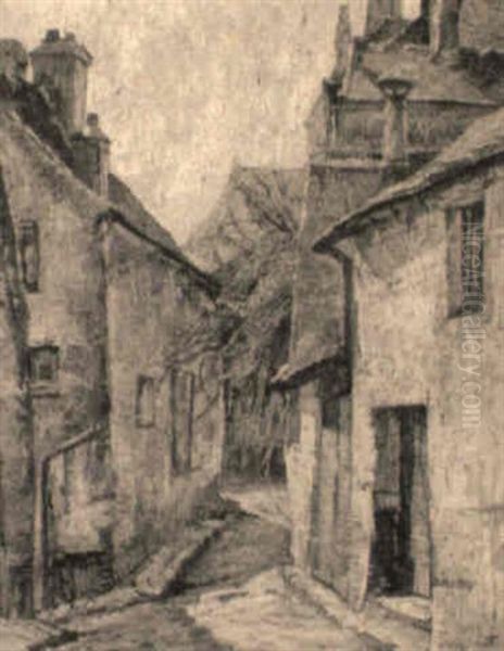 Street In Moret-sur-loing - view 1