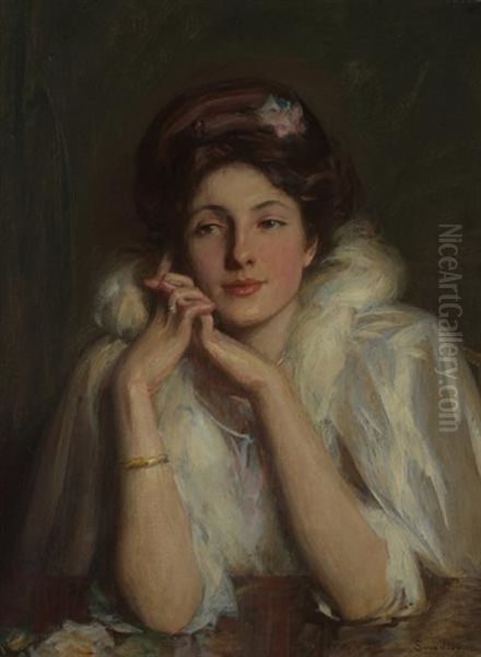 A Young Lady - view 1