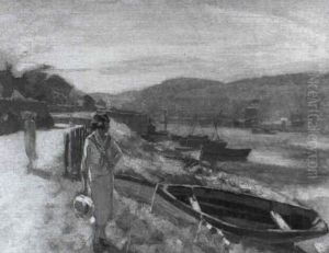 Walking By The Waterside by John Smellie