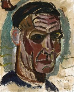 Head Of A Fisherman - Tete De Pecheur (1918) by Gustave De Smet