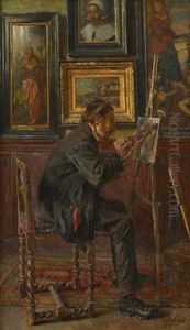 Le Peintre A Son Chevalet
