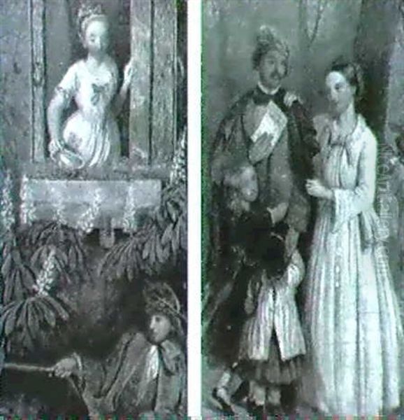 'hesitation' With A Companion Entitled 'the Miller's Daughter' - view 1