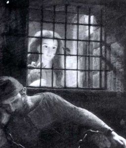 The Prisoner by James Smetham
