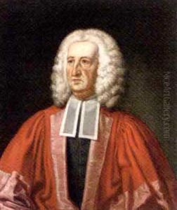 Portrait Of Judge Dr William King In Robes by John Smibert