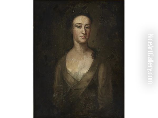 Pair Of Portraits Of Peter And Elizabeth Pelham Harrison - view 1