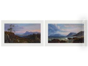 View From The Bridle Path Up Table Mountain; Kalk Bay (2 Works) View From The Bridle Path Up Table Mountain; Kalk Bay (2 Works)