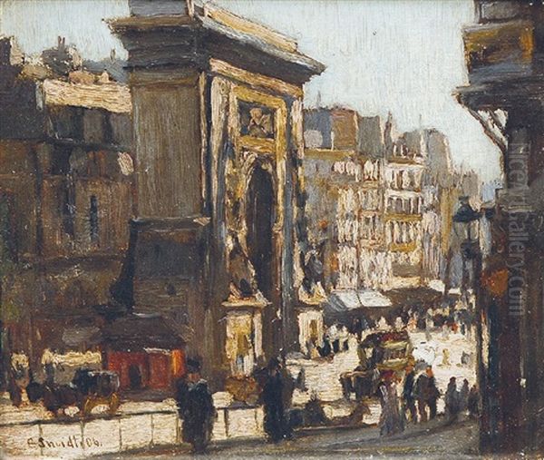 Port St. Denis In Paris - view 1
