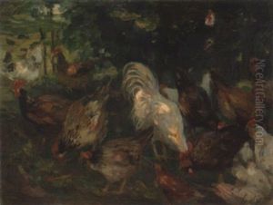 Huherschar Im Freien