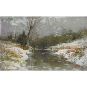Early Snow And Frost- Bronx River