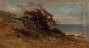 Landscape Near Sea by George Henry Smillie