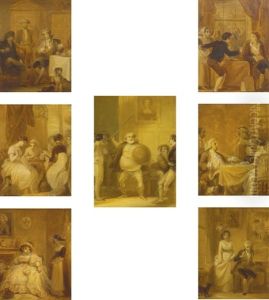 Illustrations For A Play: Seven Paintings Illustrations For A Play: Seven Paintings