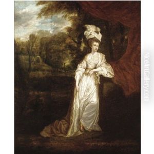 Portrait Of A Lady In Costume Portrait Of A Lady In Costume