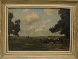 Pastoral Landscape by Frans Smissaert