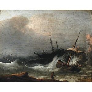 Shipping Offshore In Rough Seas