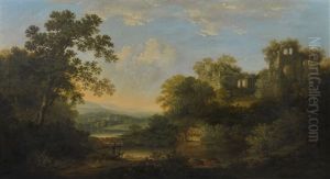 Landscape With Ruins by George Smith of Chichester