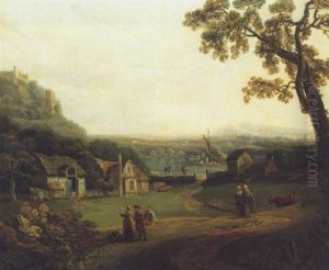 View Near Bristol by George Smith of Chichester