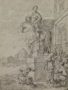 A Volume Of Forty-nine Drawings Illustrating Livy's Roman History by Leonaert Bramer