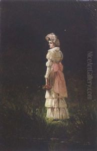 The Cherry Picker by Stephen Catterson Smith the Younger