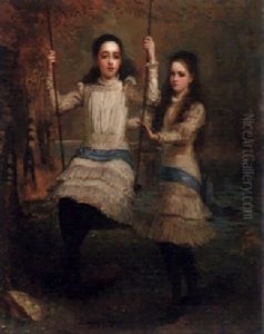 The Cameron Sisters by Stephen Catterson Smith the Younger