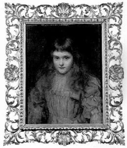 Portrait Of Audrey Bruce, Daughter Of Allan Bruce-pryce, Esq. by Stephen Catterson Smith the Younger