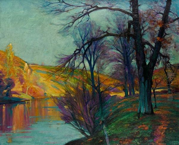 Bords De La Creuse, Automne - view 1