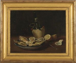 Still-life W/ Oysters by Alfred Everett Smith