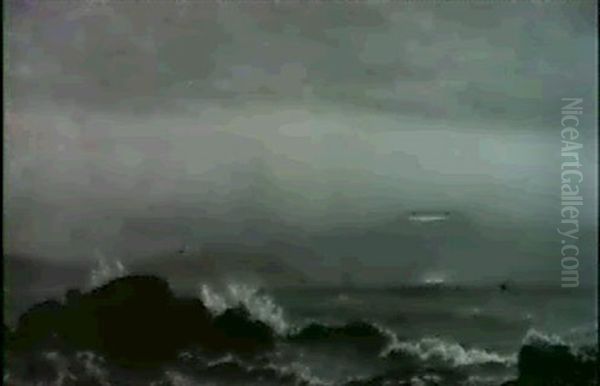 Coastal View At Dusk - view 1