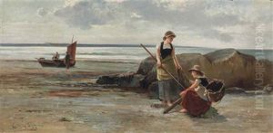 Shrimping by Carlton Alfred Smith