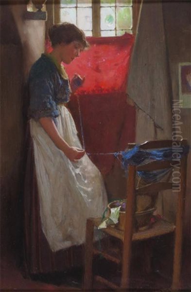 Winding The Wool - view 1