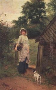Blackberry Picking by Carlton Alfred Smith