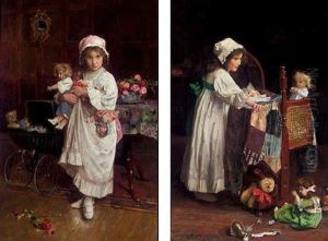 The Favourite Doll by Carlton Alfred Smith